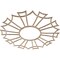 Ekena Millwork Augustus Wood Fretwork Pierced Ceiling Medallion, Red Oak, 34"OD x 12"ID x 1/4"T CMWP34X34X0250AURO - alternate 4